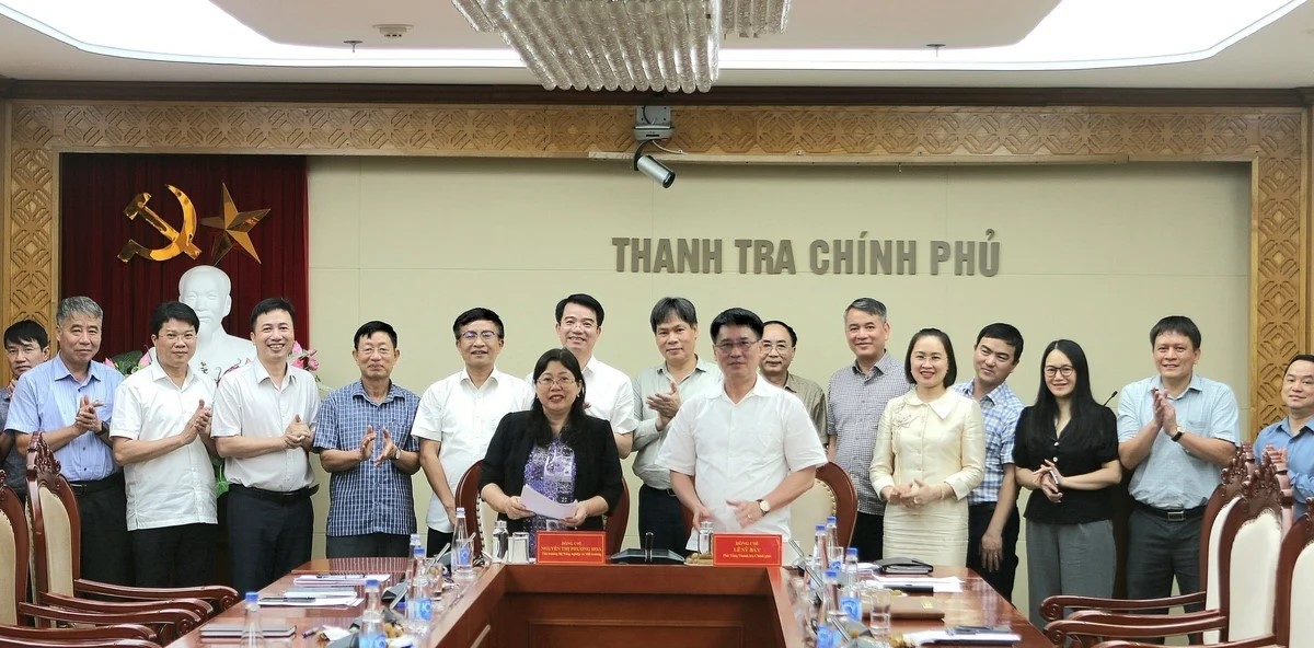 Thanh tra Bộ Nông nghiệp và Môi trường được bàn giao về Thanh tra Chính phủ
